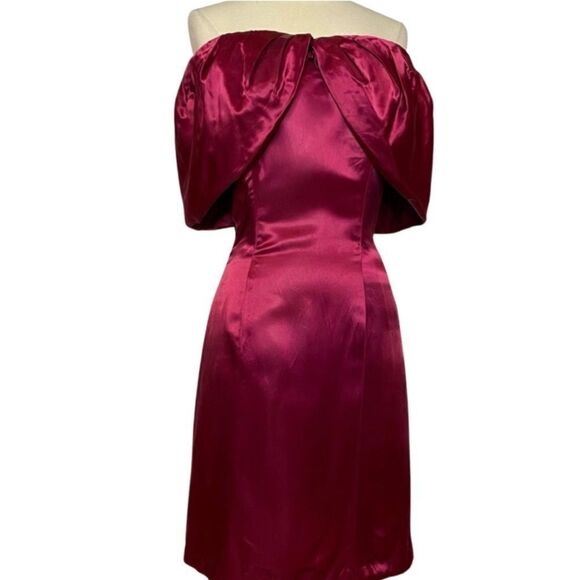 One of a Kind Vintage 1980’s Glam Handmade Dress - Picture 2 of 9